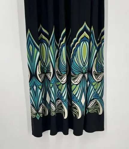 Jessica Howard Womens 8 Maxi Sleeveless Ruched Waist Cruise Vacation Beach