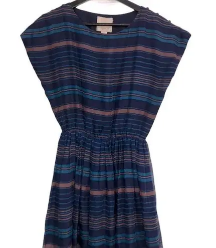 Aryn K xsmall striped adorable silk dress