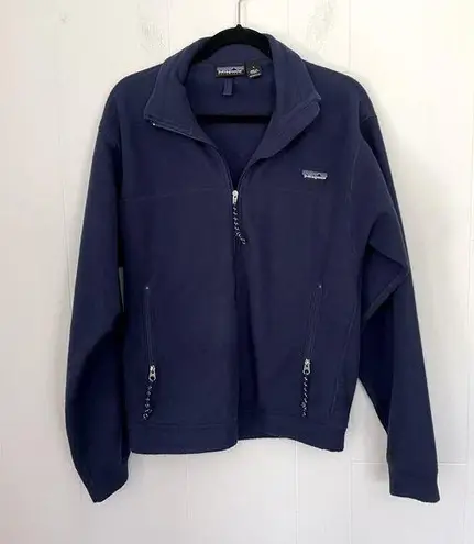 Patagonia  Synchilla Blue Full Zip Fleece Jacket Gorpcore ~ Size S