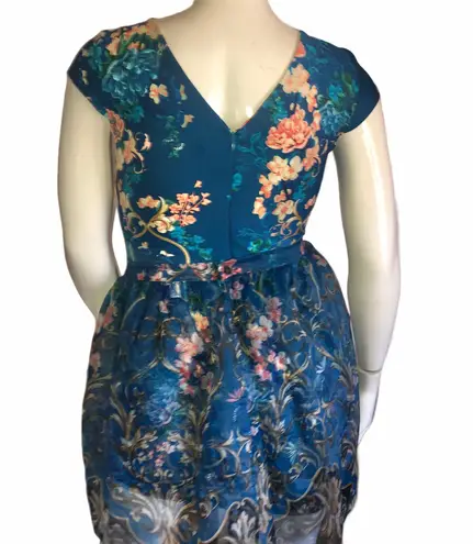 New York & Co. NY & Co Floral 2 In 1 Dress