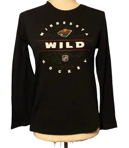 Minnesota Wild NHL Long Sleeve Tee Medium Red