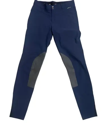 Kerrits Women Navy Blue Riding Breeches Horse Riding Pants Size L beeeches