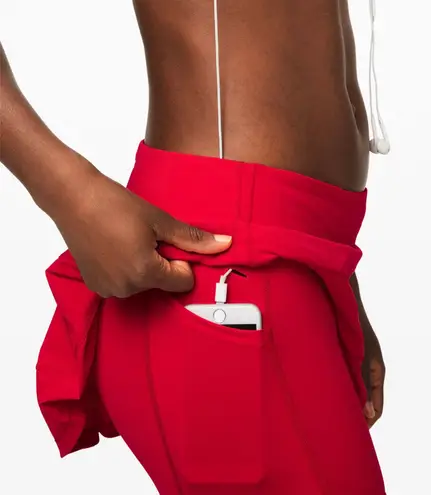 Lululemon Pace Rival Skirt Red