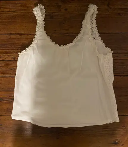 Hollister White Tank Top