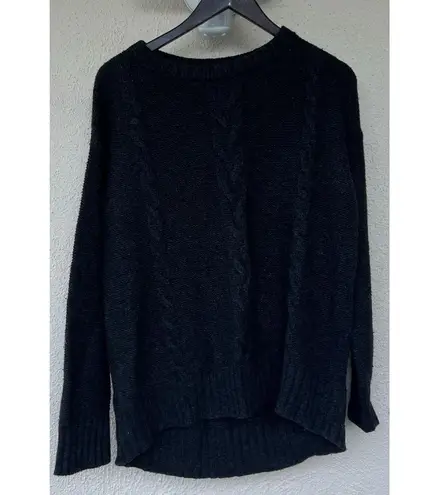 margaret o'leary Cashmere Sweater Womens Chunky Cable Knit Irish Gray S Thick