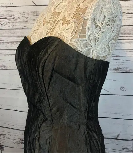 Vintage Jolie Madame strapless dress and matching coat Size 12