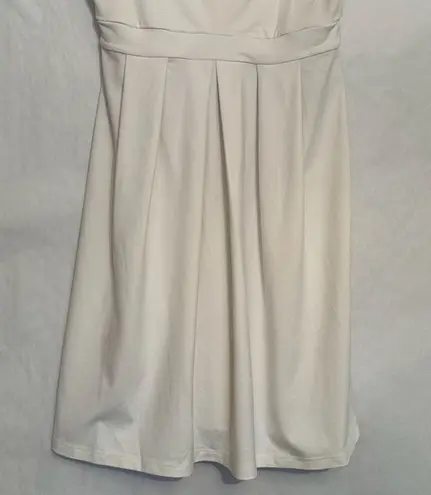 Susana Monaco White Fit & Flare Tank Dress Size Medium Balletcore