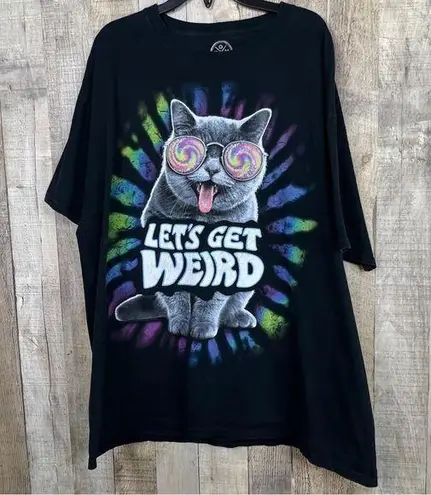 Dom Let’s Get Weird Black XL short sleeve crewneck T