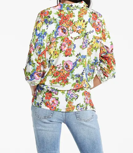 Dear John Arianna Rosey Posey Blouse Size Small