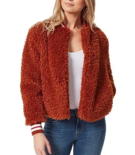 Jessica Simpson NWT  Kataleya Long-Sleeve Faux-Fur Cozy Bomber Jacket