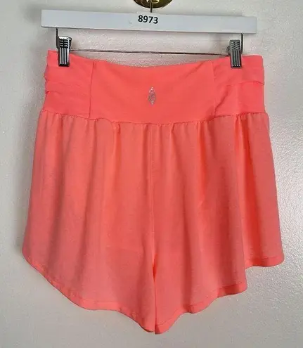 Free People Movement Carpe Diem Shorts in Papaya Punch Size Medium