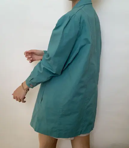 American Vintage Teal Blue Coat 