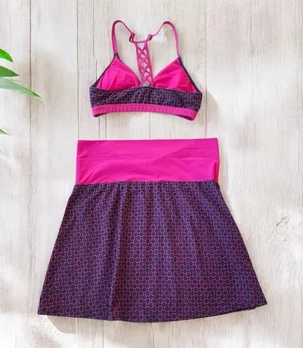 Title Nine active skirt set Pink and Purple, Tennis, beachwear, Summer, sports L