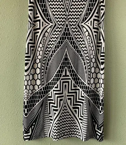 Chico's Chico’s sz 0 career dress geometric print midi