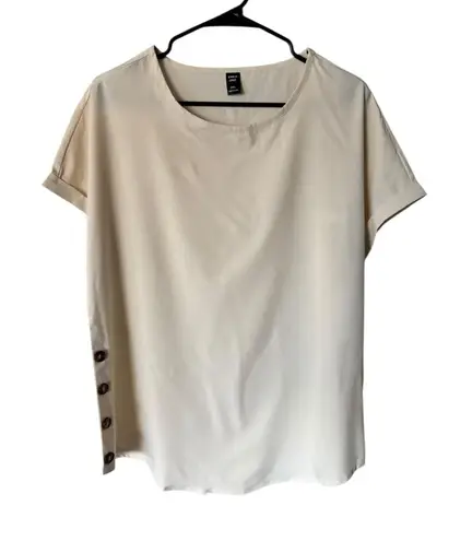 SheIn  Curve Womens Tan Blouse - Image 1