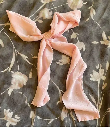 Vintage Ellen Fig Romantic Grunge Sakura Cherry Blossom Floral Midi Slip Skirt Size L