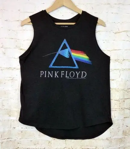 Pink Floyd  Tank Top Womens XL Black Dark Side of the Moon Graphic 2016 Rock