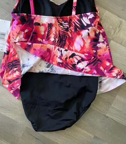 Paradise Bay Tummy Control Bust Support Hip Minimizer 1 Piece Size 10 Cup D NEW