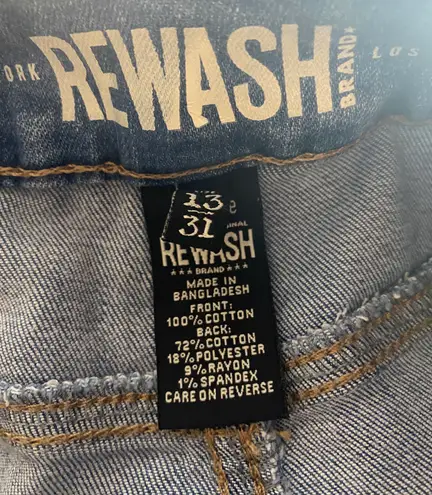 REWASH Denim Shorts