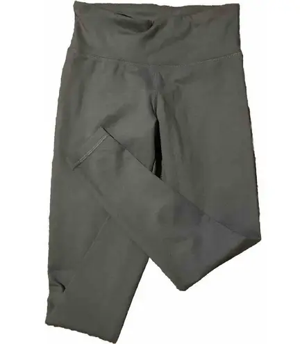 WOMEN'S JOCKEY ESSENTIALS MOISTURE WICKING LEGGINGS SIZE XS Gray