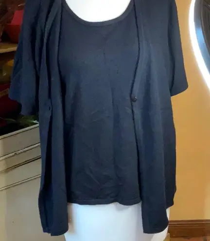 Ship n Shore top Black Size L