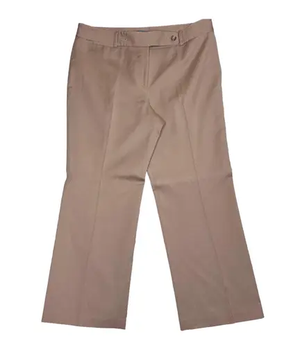 Ann Taylor  British Khaki Tan Signature Fit Dress Pants