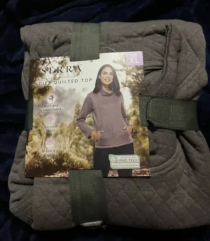 Serra NEW  Ladies Quilted Top grey XL - Image 1