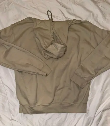 Neutral Hoodie Tan Size L