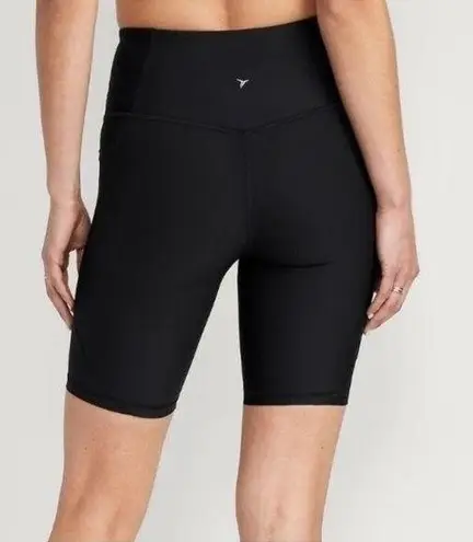 Old Navy  Active Bike Shorts Black Small Balance Legging Go Dry