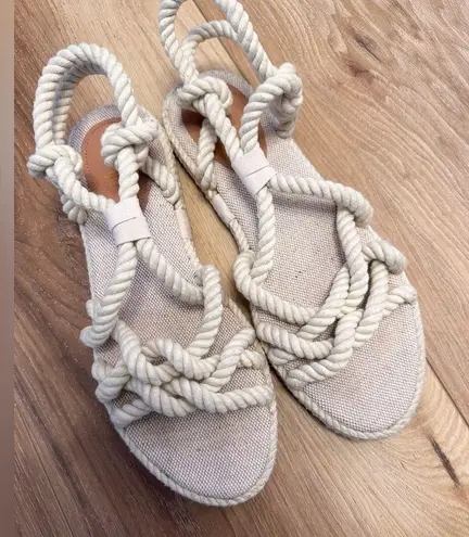 ★ROH SEOUL★ Rope up sandals Ivory RSH24SF5DIV ROH SEOUL STORE - - ROH SEOUL