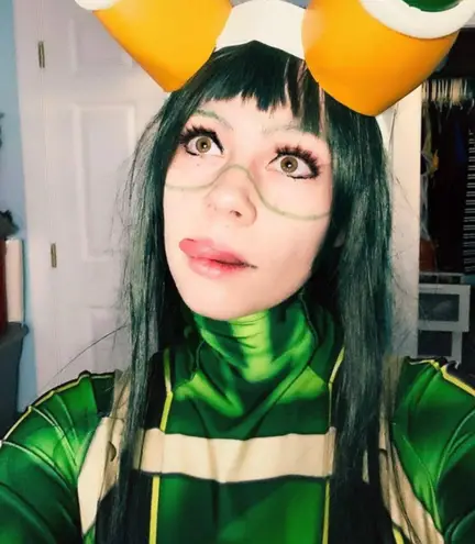 my hero academia tsuyu goggles/swimsuit cosplay Multiple