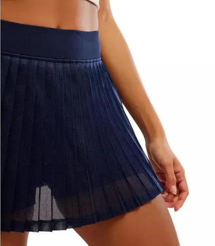 Free People Movement FP pleated mini skirt skort XS/S tennis golf mesh workout