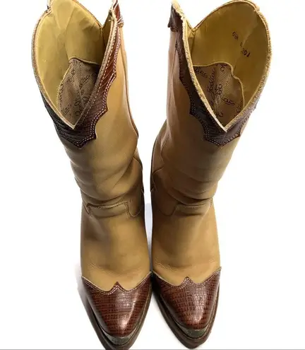 Zodiac Cowboy/Cowgirl Western Boots Vintage 80’s Size 6.5