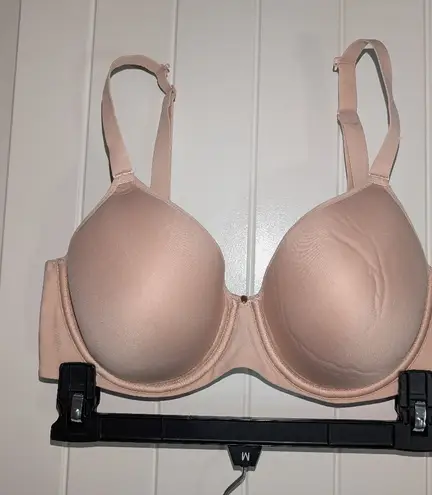 Chantelle NWOT Comfort Chic Back Smoothing T-Shirt Bra 32DD Light Nude