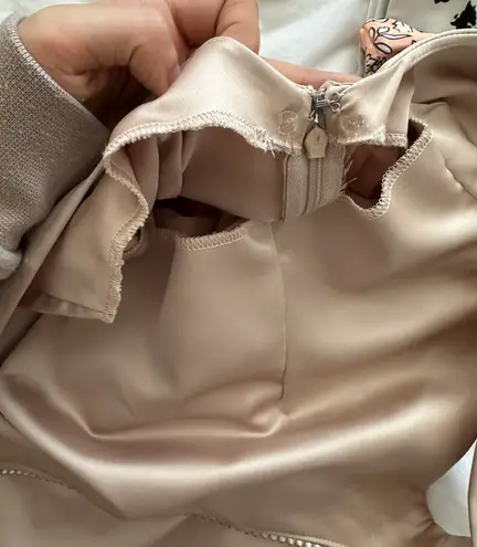 Handmade Maxi Mermaid Formal Dress Nude Pink