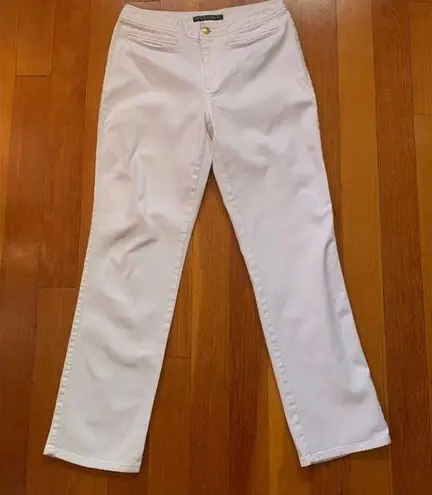 Ralph Lauren Lauren by  white jeans. Size 8