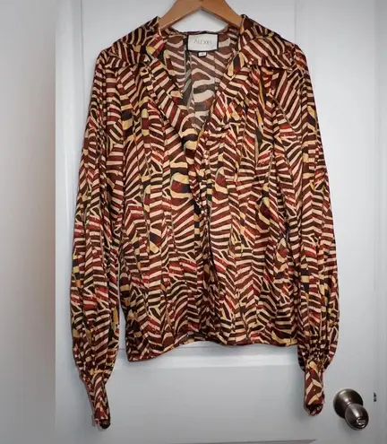 Alexis Kamil Top in Sand Savanna size M