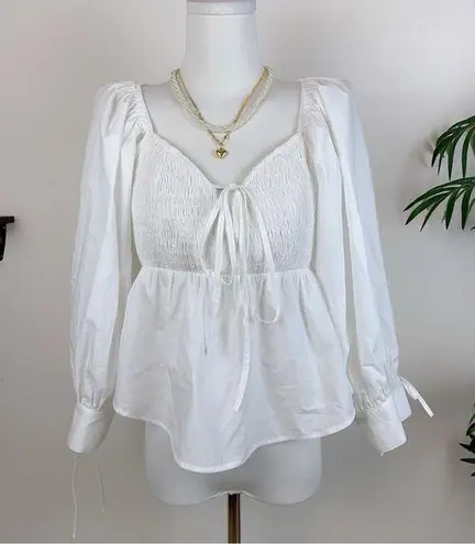 En Saison Amaya Blouse Top Off White