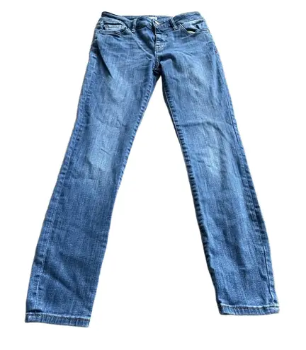 Warp + Weft JFK New York City Skinny Jeans Napa 25 x 28 Blue