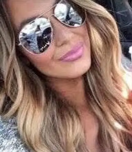 Ray Ban Ray Bans Silver Flash Aviator Sunglasses 79 60 Off Retail New With Tags From Cam