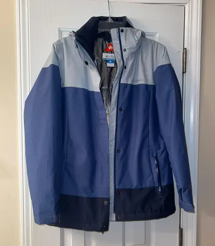 Columbia women's snowshoe mountain omni heat waterproof hooded ski jacket online