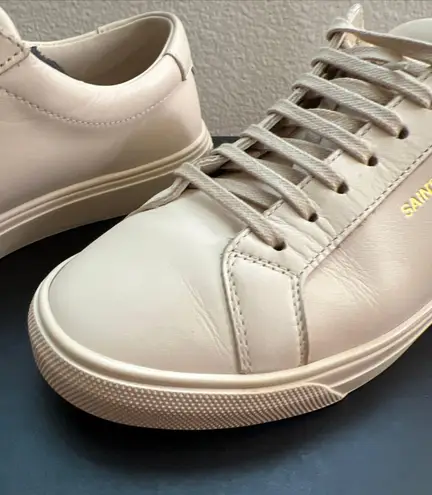 Saint Laurent Sneakers Andy Low Top Brooklyn Dark Coquille Casual Womans Sneaker