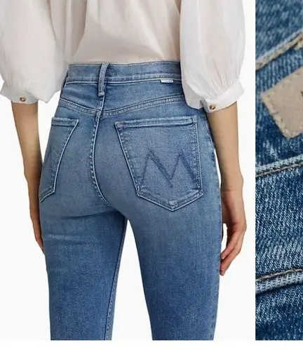 💕MOTHER💕 The Tomcat Ankle Fray Jeans ~ On The Road Button Fly 30 NWOT Blue - Image 12