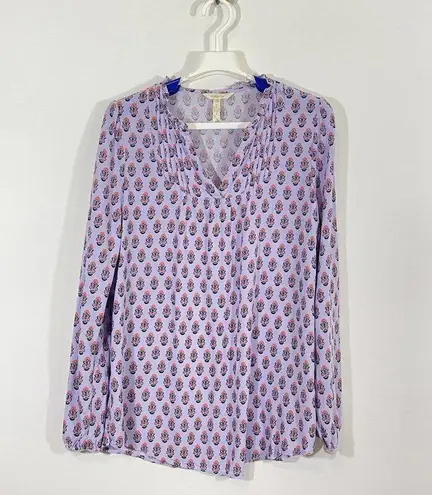 Matilda Jane Delicate Topiary Tunic Top Adventure Begins Purple Women Medium