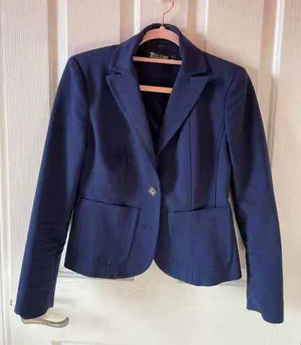 New York & Co. 7th Ave Navy Blue Blazer