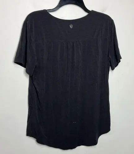 Kuhl  charcoal gray curved hem t-shirt size large