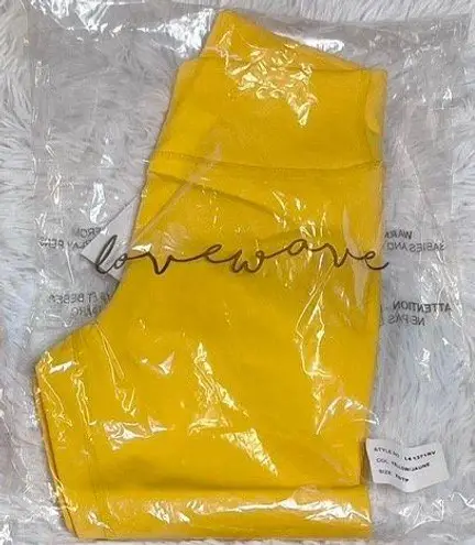Lovewave // REVOLVE Luka Pant High Waist Yellow Leggings XS Athletic NWT