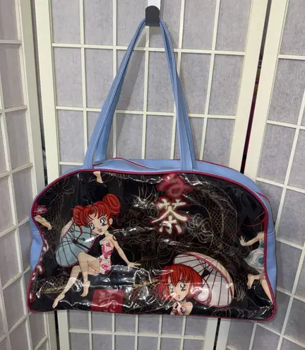 Atenti USA Anime Japan China Large Weekender Overnight Lined Duffle Bag