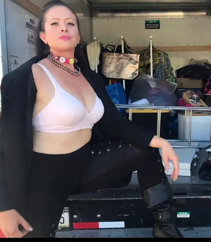 Cacique 46C light pink vintage T shirt bra