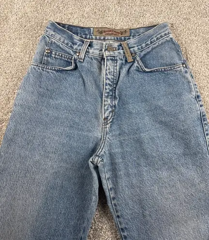 Riders By Lee Vintage Levi's High Waisted Mom Jeans Denim Light Wash w 24 l 31